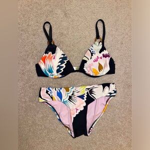 Trina Turk Floral Print Bikini